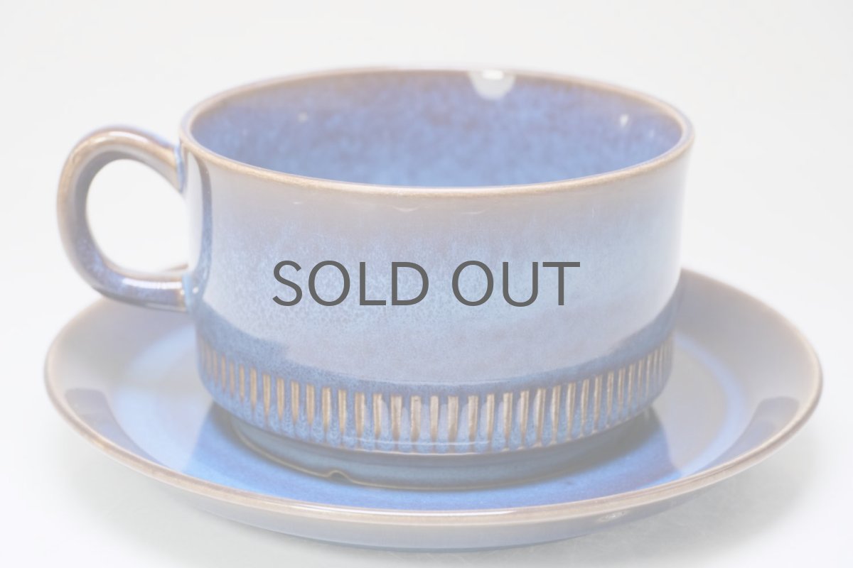 画像2: 北欧ヴィンテージ食器/Upsala Ekeby/ウプサラ/GEFLE/ゲフレ/Kosmos/コスモス/ティーカップ&ソーサー/No.1 (2)