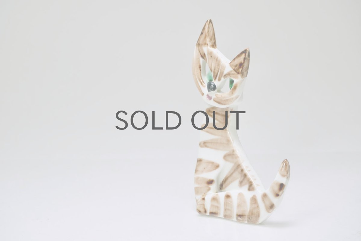 画像2: Upsala Ekeby/ウプサラ　エクビー/Dorothy Clough/ドロシークラフ/Gefle/ゲフレ/ネコ (2)