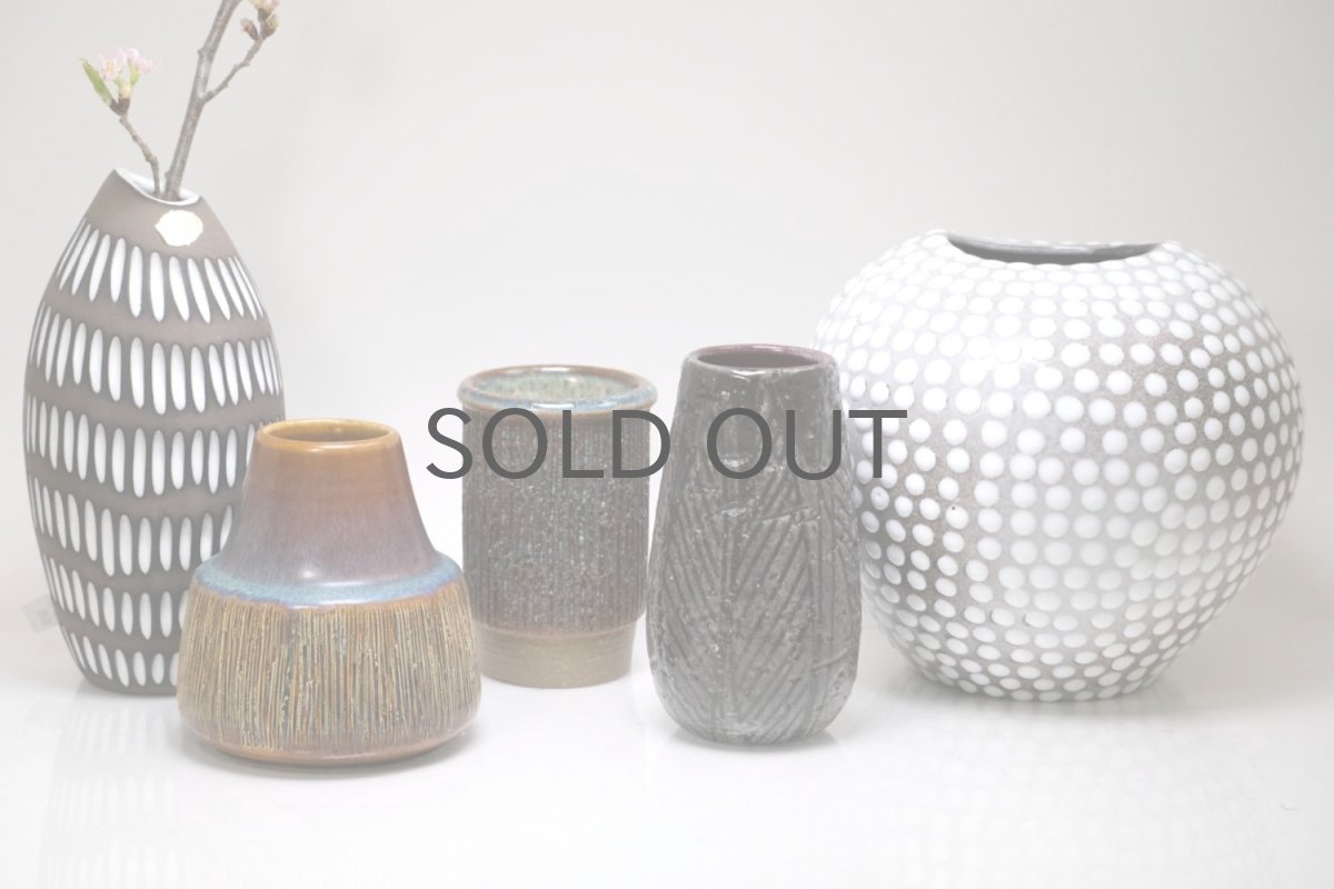 画像9: Upsala Ekeby/ウプサラエクビィ/Ingrid Atterberg /イングリッド アッテルバーグ/Negro /一輪挿し (9)