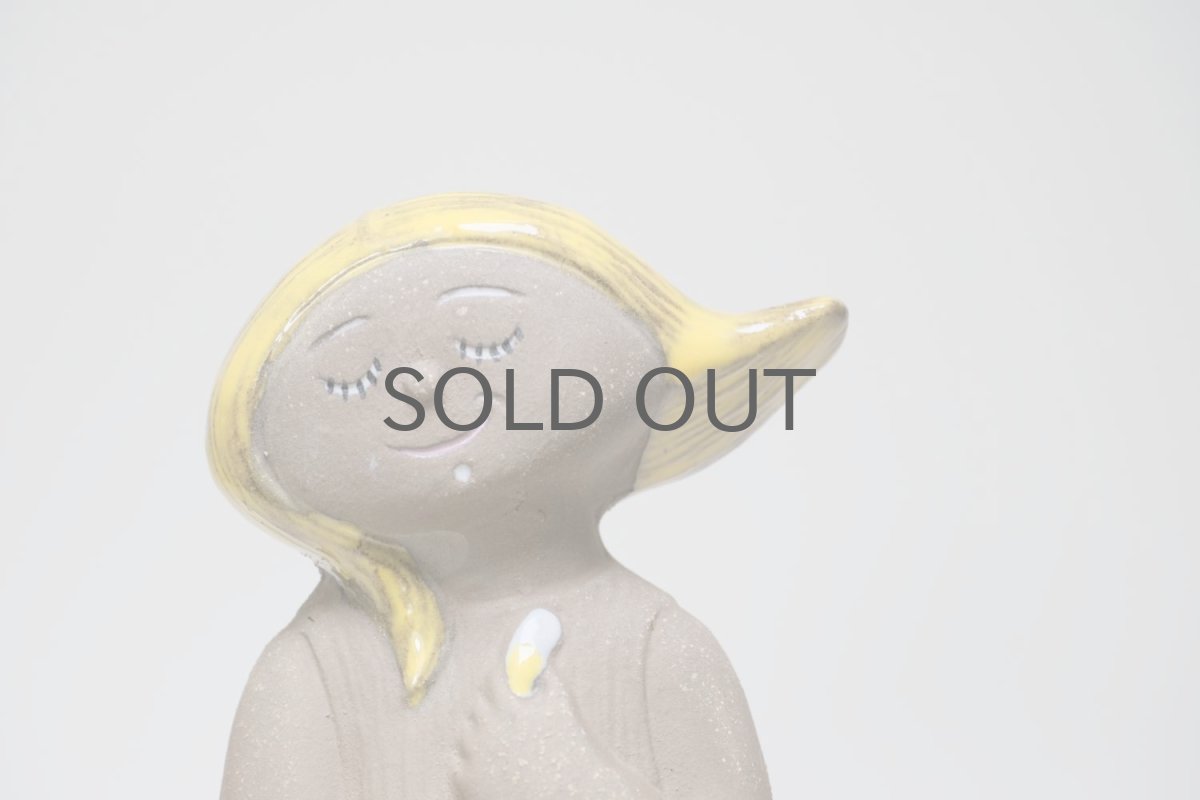 画像2: Upsala Ekeby/ウプサラ エキュビ/マリ・シムルソン/風になびく人オブジェ (2)