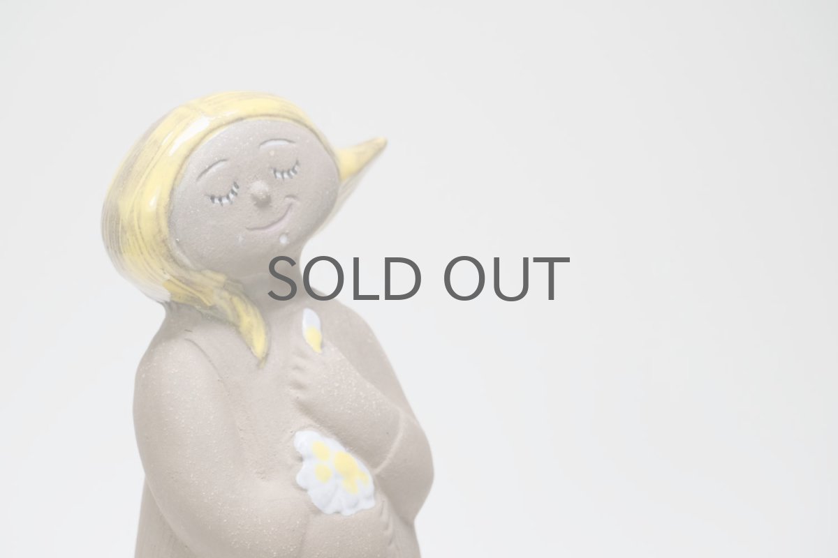 画像3: Upsala Ekeby/ウプサラ エキュビ/マリ・シムルソン/風になびく人オブジェ (3)