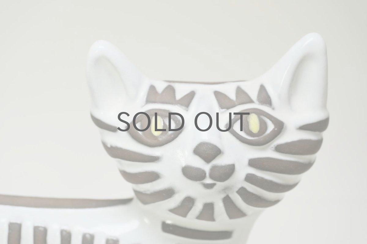 画像2: Upsala Ekeby/ウプサラ エクビー/Dorothy/ドロシー/ネコ/ホワイト/Lサイズ (2)