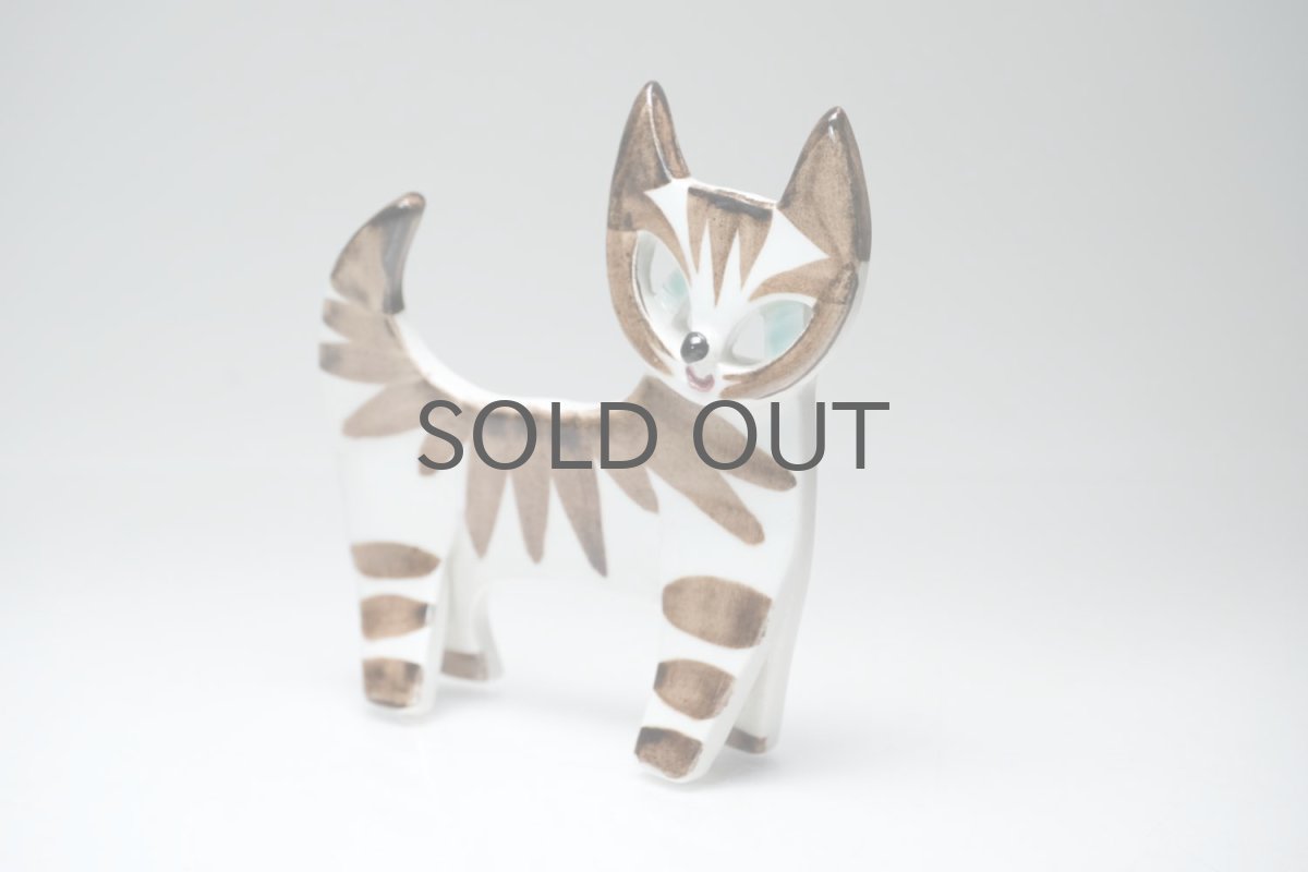 画像3: Upsala Ekeby/ウプサラ エクビー/Dorothy Clough/ドロシークラフ/Gefle/ゲフレ/ネコ (3)