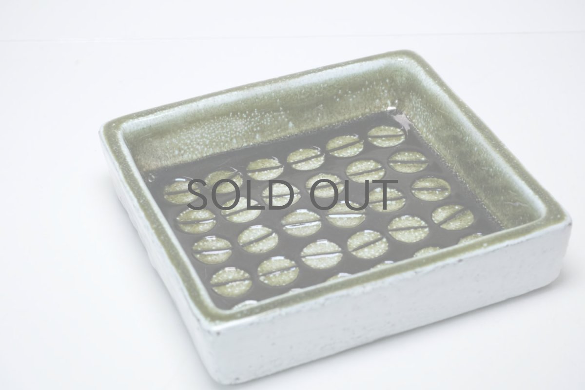 画像2: Upsala Ekeby/ウプサラ エクビィ/マリ・シムルソン/絵皿/トレイ (2)