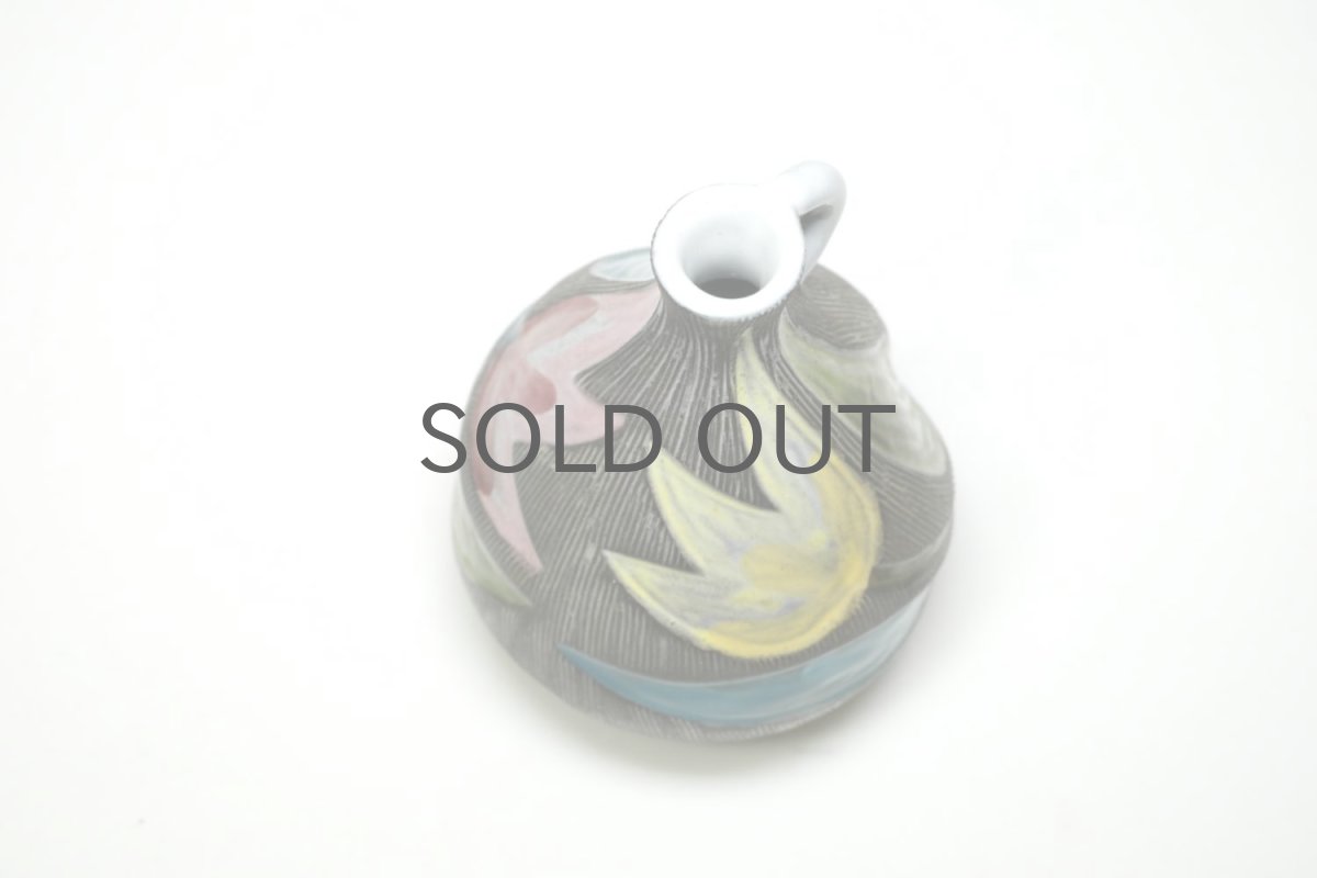 画像5: Upsala Ekeby/ウプサラ エキュビ/マリ・シムルソン/チューリップ花瓶/一輪挿し 丸形 (5)