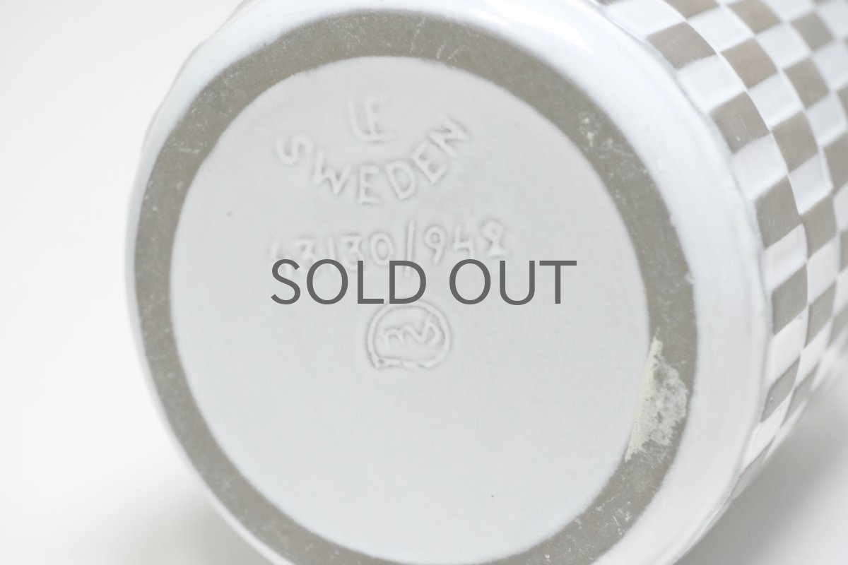 画像7: Upsala Ekeby/ウプサラ エクビィ/Mari Simmulson/マリ・シムルソン /チェッカー/ベース (7)