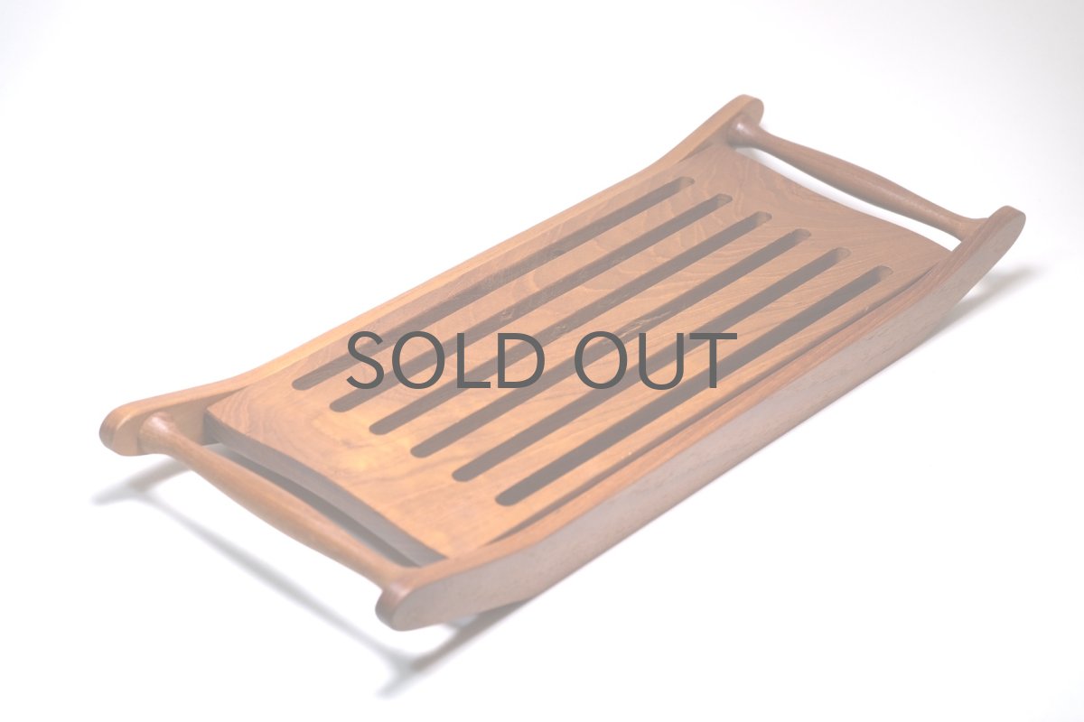 画像2: 北欧雑貨/スウェーデン/パン用カッティングボード/チーク (2)