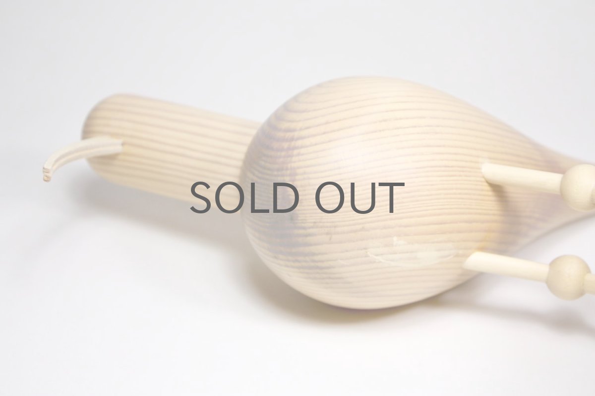 画像5: 北欧インテリアビンテージ雑貨/フィンランド製/aarikka/アーリッカ/木製オブジェ/バード (5)