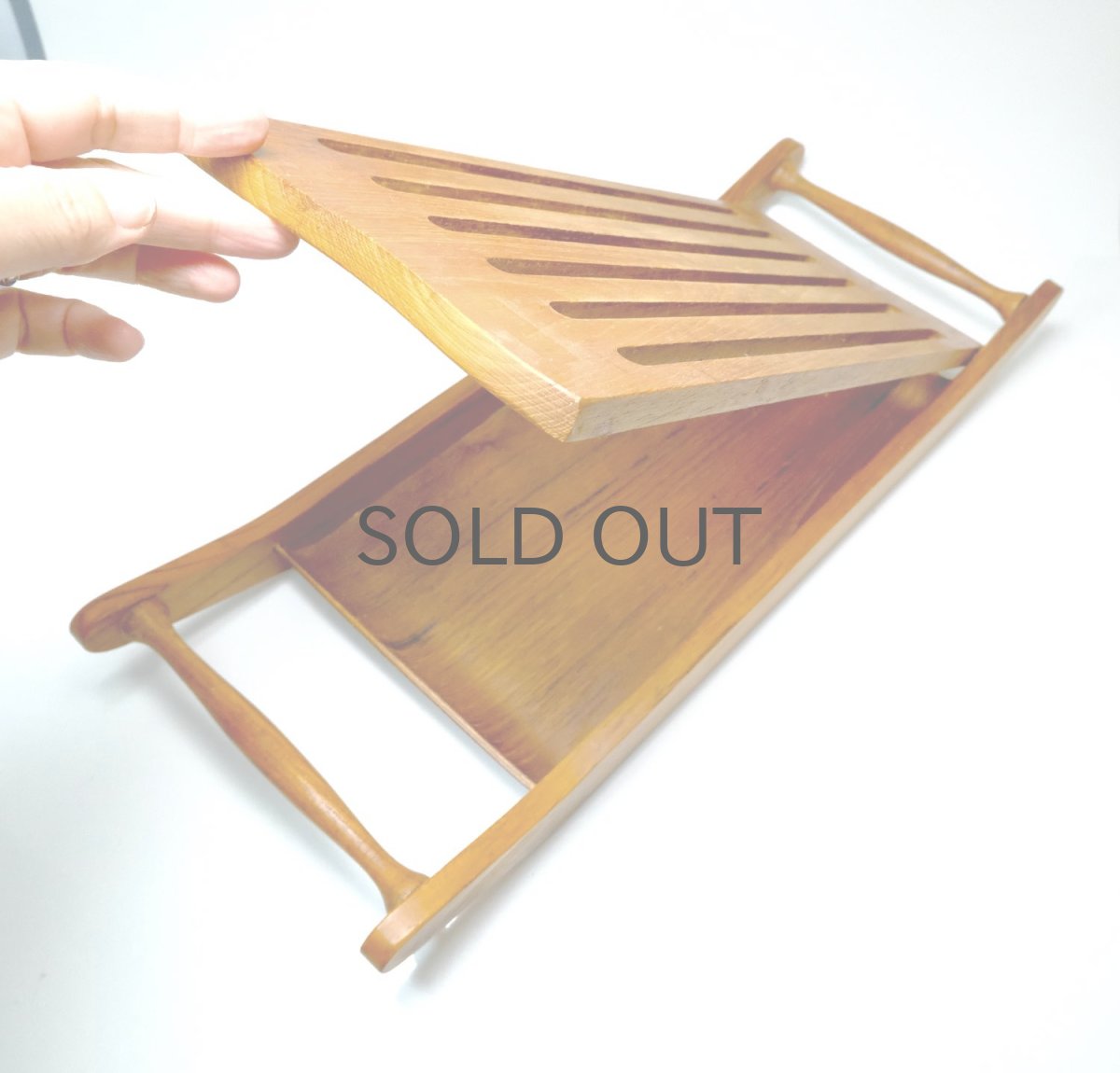 画像8: 北欧雑貨/スウェーデン/パン用カッティングボード/チーク/No.2 (8)