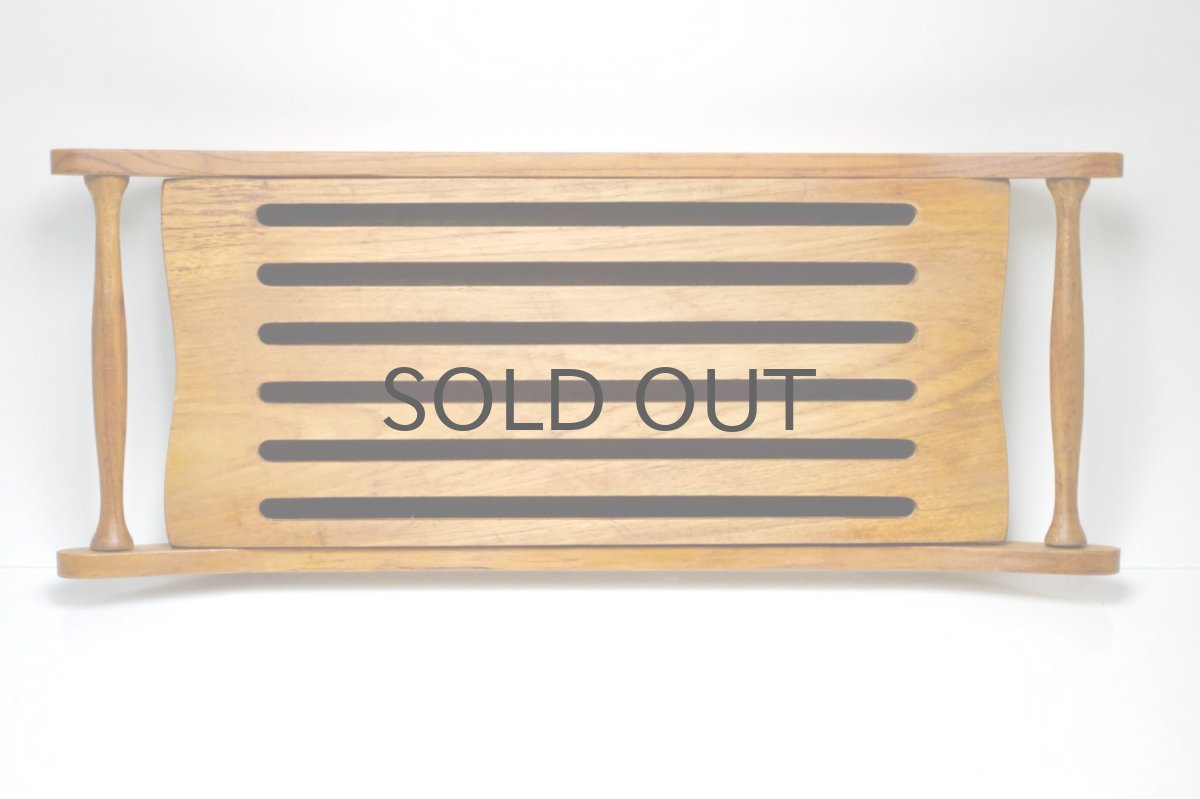 画像7: 北欧雑貨/スウェーデン/パン用カッティングボード/チーク/No.2 (7)