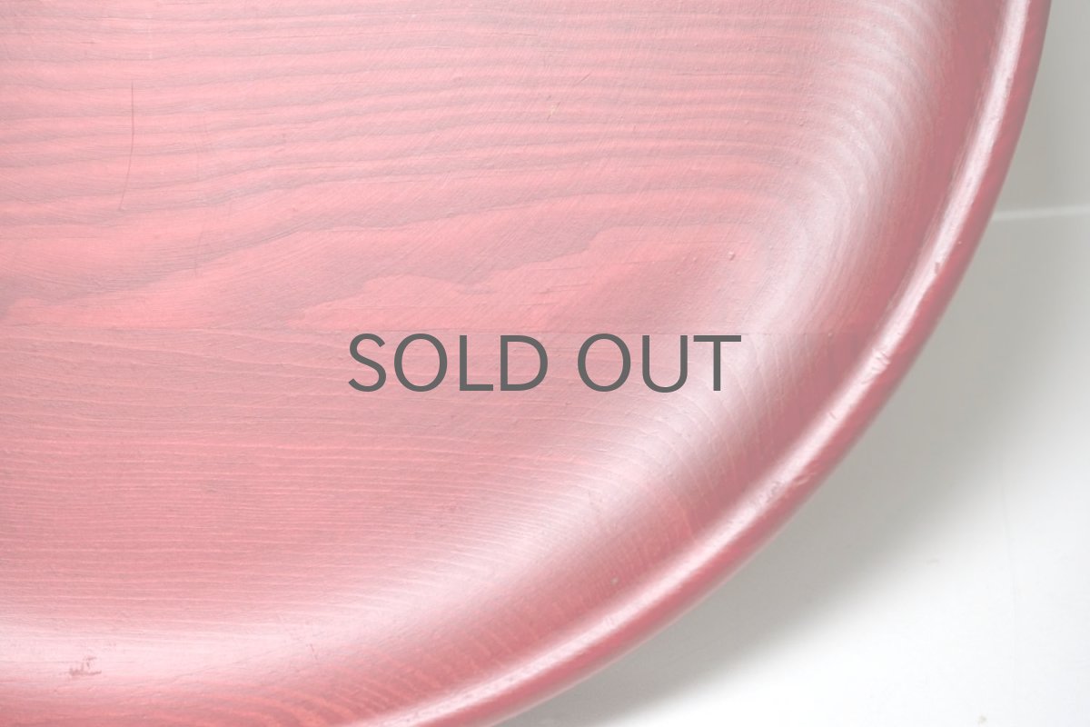 画像6: 北欧ビンテージ雑貨/スウェーデン/KARL HOLMBERG社製/ケーキスタンドトレイ/レッド (6)