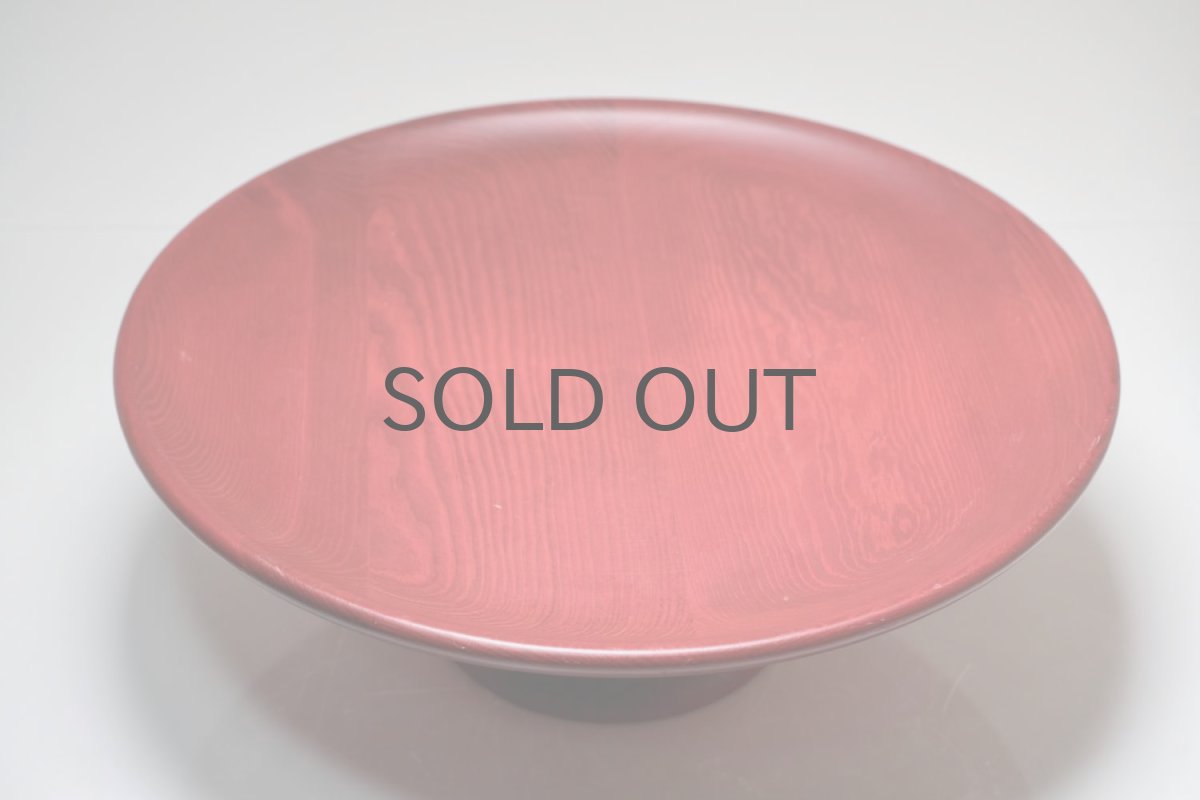 画像3: 北欧ビンテージ雑貨/スウェーデン/KARL HOLMBERG社製/ケーキスタンドトレイ/レッド (3)