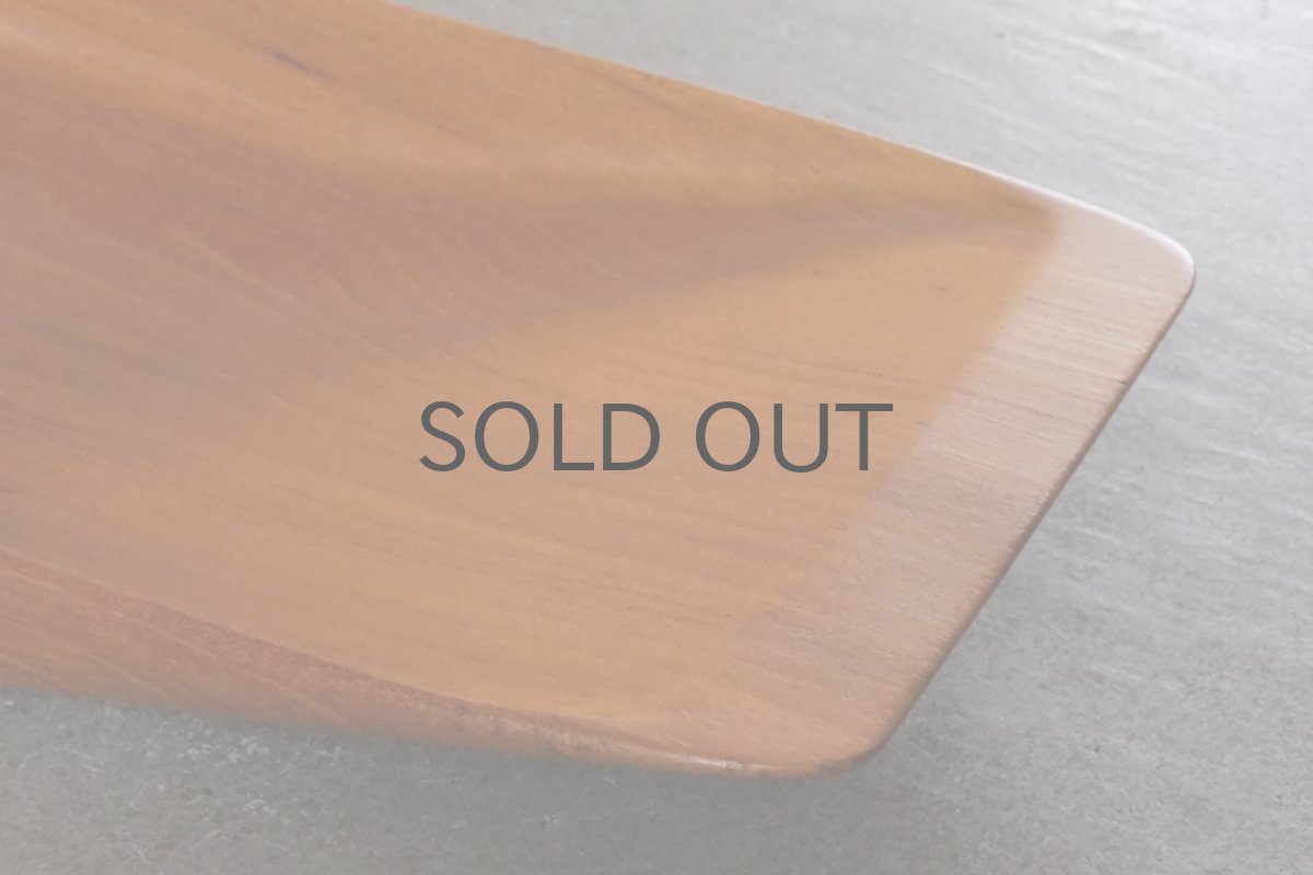 画像4: 北欧ビンテージ雑貨/スウェーデン/Sowe/チークトレイ (4)