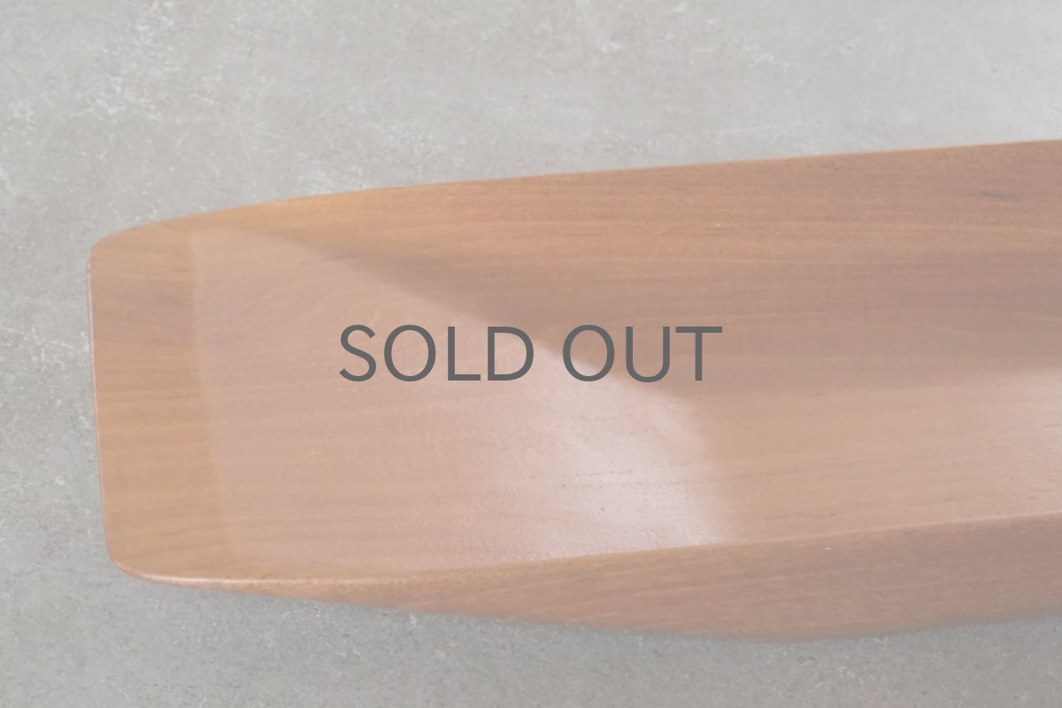 画像3: 北欧ビンテージ雑貨/スウェーデン/Sowe/チークトレイ (3)