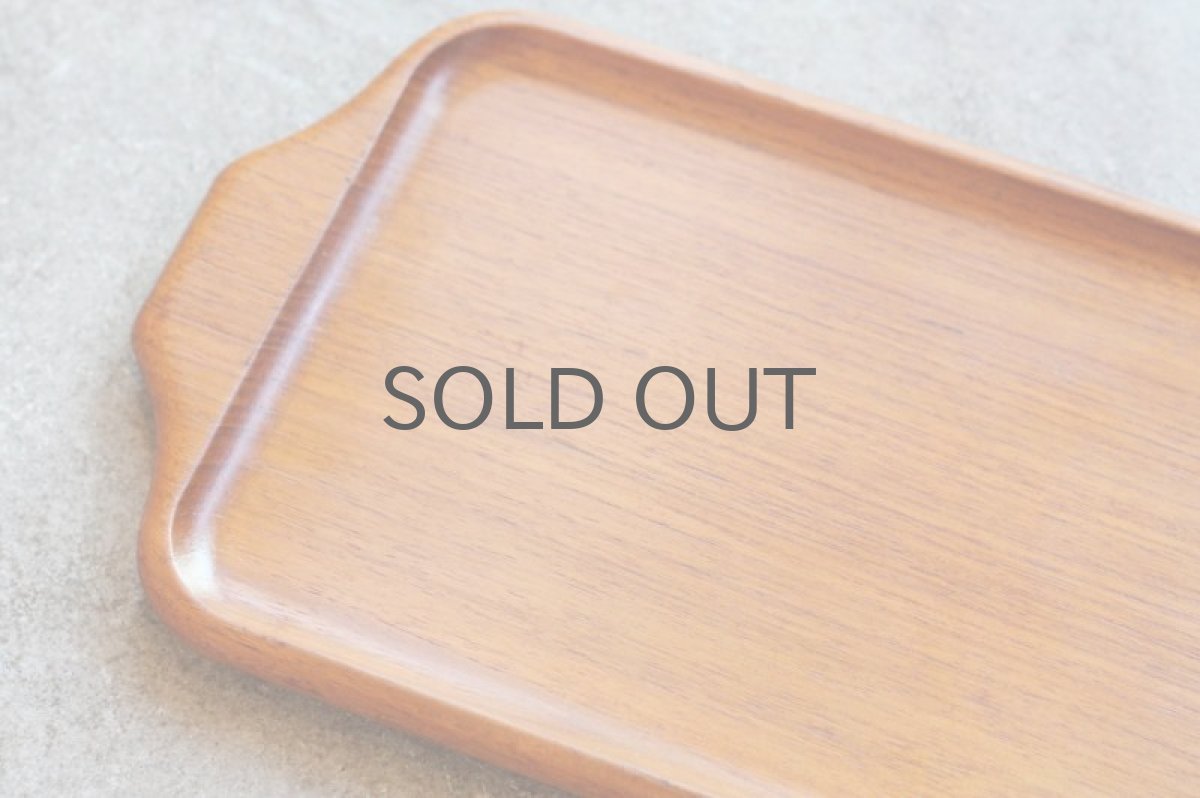 画像4: 北欧雑貨/チークトレイ/KARL HOLMBERG社製/35cm (4)