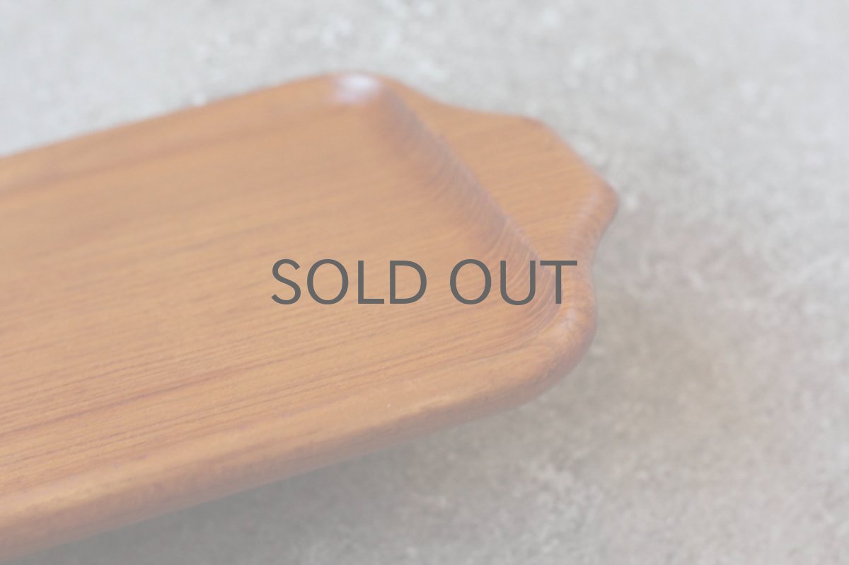 画像3: 北欧雑貨/チークトレイ/KARL HOLMBERG社製/35cm (3)