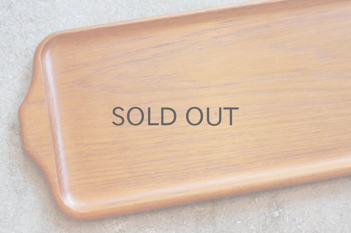 画像5: 北欧雑貨/チークトレイ/KARL HOLMBERG社製/45cm (5)