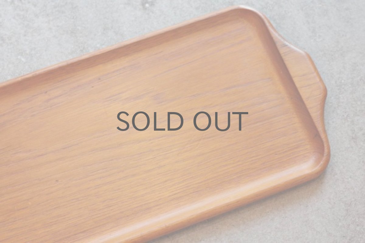画像4: 北欧雑貨/チークトレイ/KARL HOLMBERG社製/45cm (4)