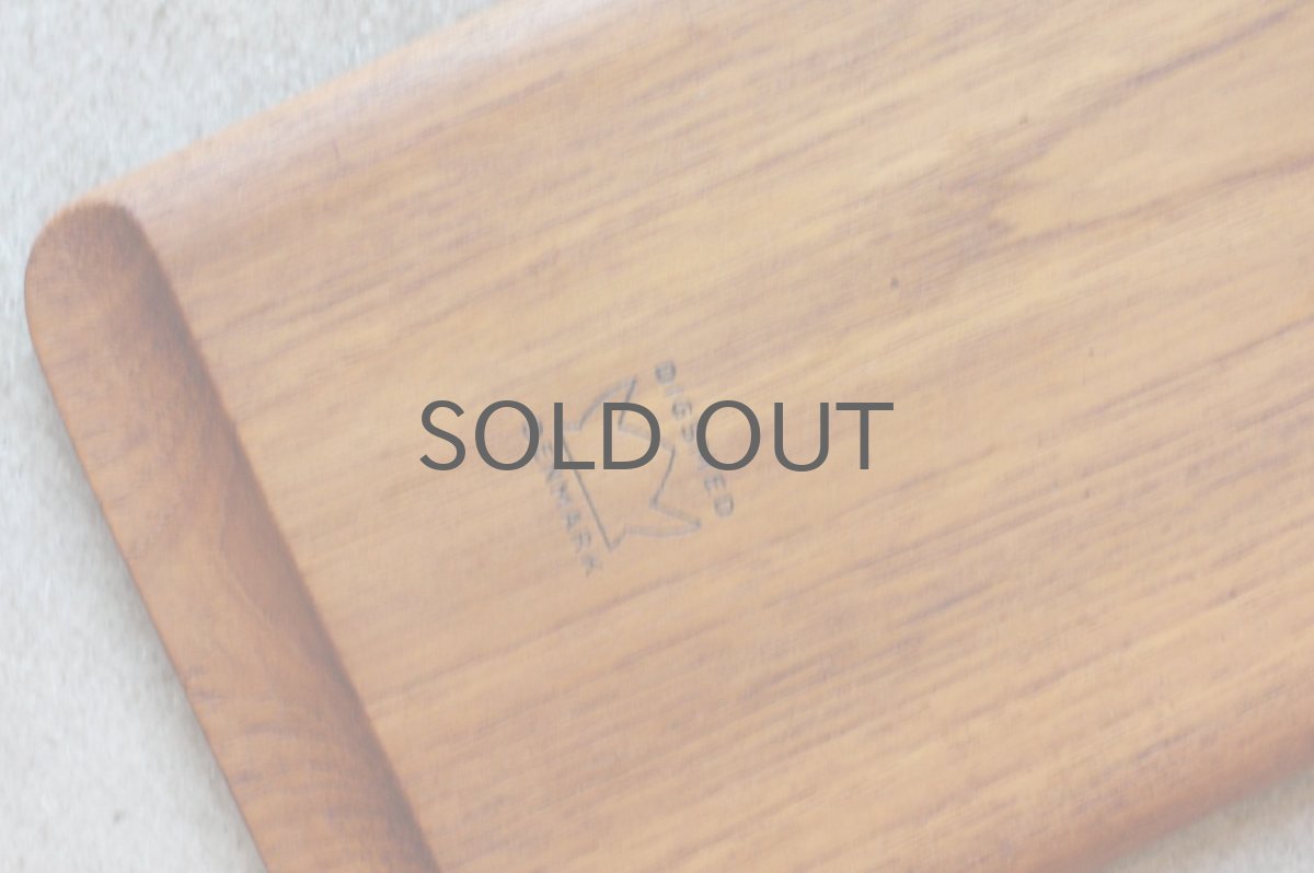 画像3: 北欧雑貨/チークトレイ/デンマーク/DIGSMED/45cm (3)