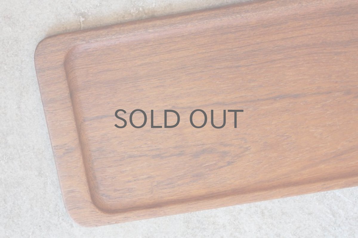 画像4: 北欧雑貨/チークトレイ/スウェーデン/41cm (4)