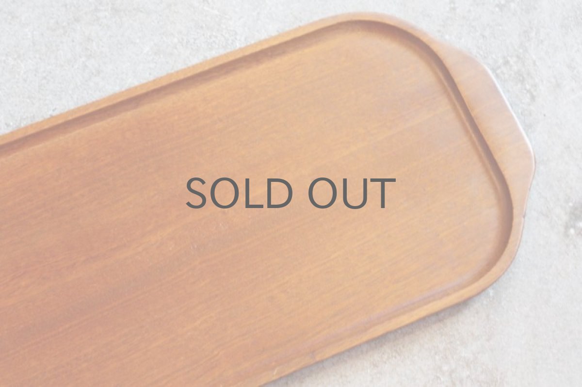 画像4: 北欧雑貨/チークトレイ/スウェーデン/51cm (4)