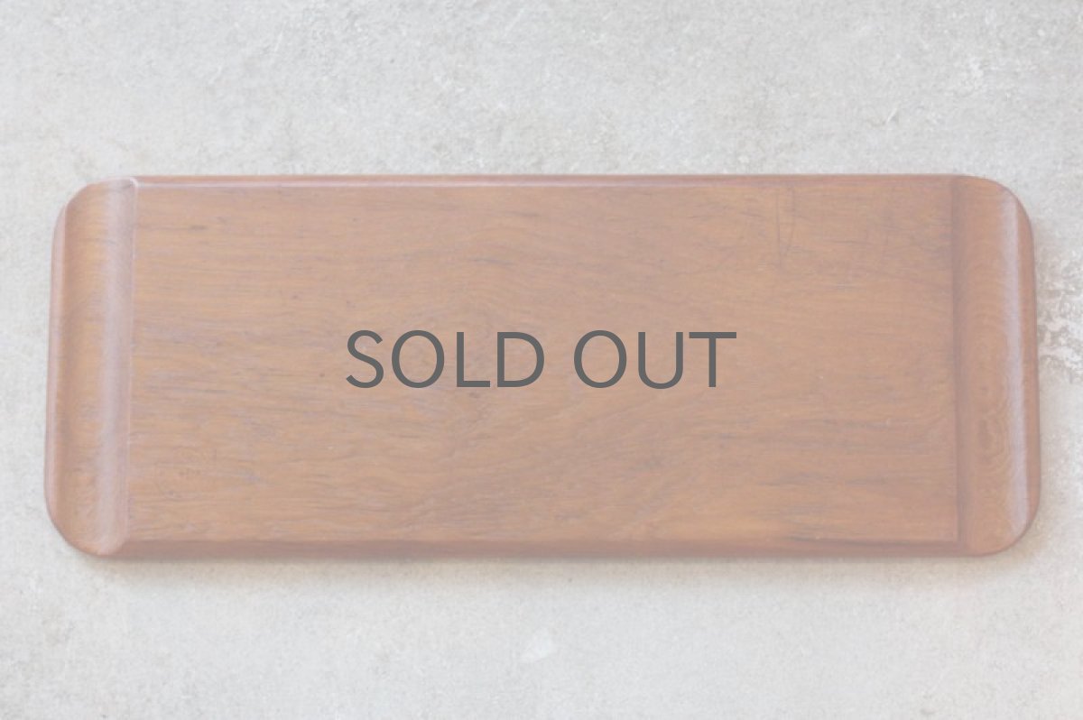 画像2: 北欧雑貨/チークトレイ/スウェーデン/Upsala Slojd/49cm (2)