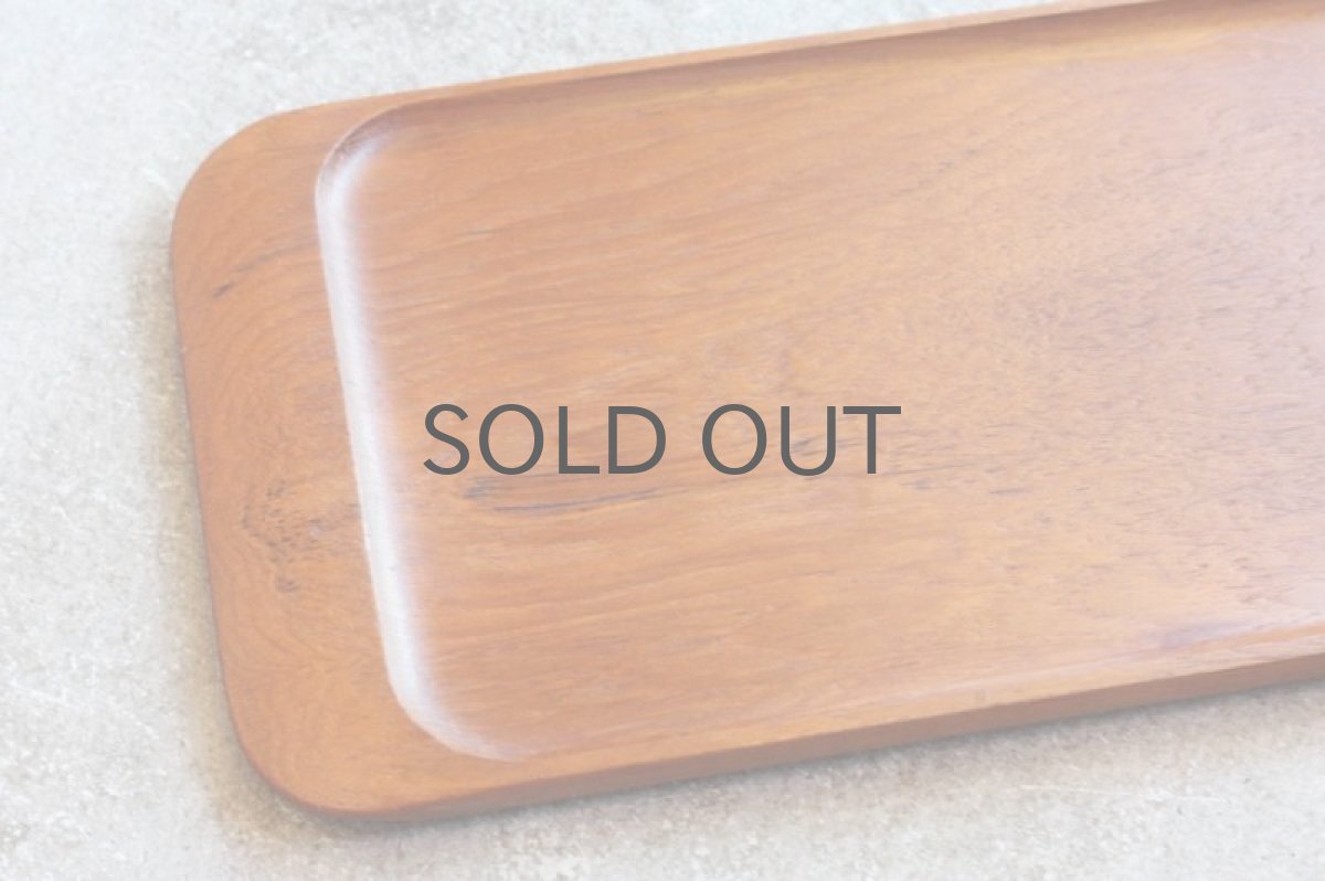 画像4: 北欧雑貨/チークトレイ/スウェーデン/Upsala Slojd/49cm (4)