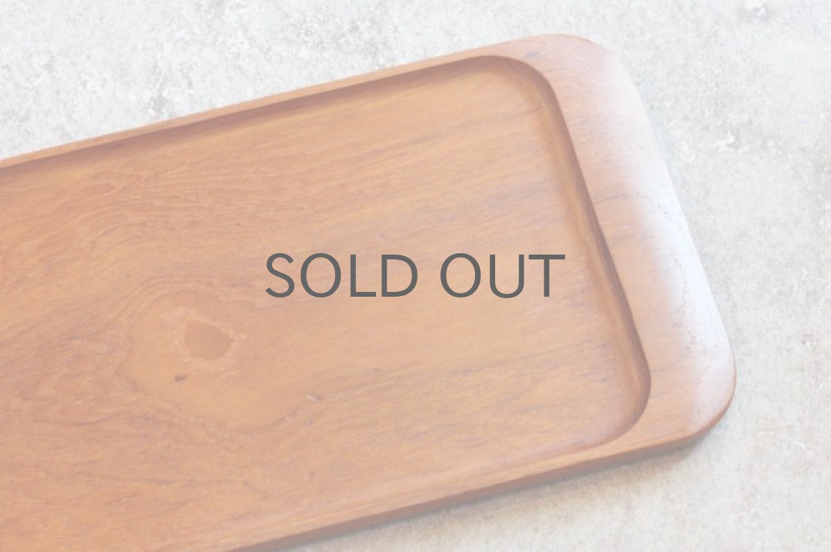 画像3: 北欧雑貨/チークトレイ/スウェーデン/Upsala Slojd/49cm (3)