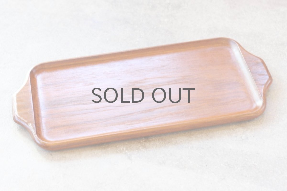 画像2: 北欧雑貨/チークトレイ/35cm/ KARL HOLMBERG社製/No.3 (2)