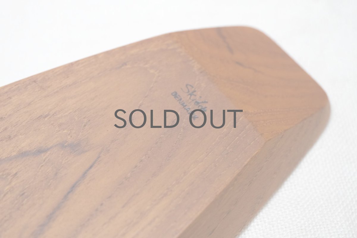 画像11: 北欧ビンテージ雑貨/デンマーク/SKJODE/ロングチークトレイ (11)