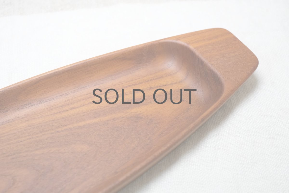 画像9: 北欧ビンテージ雑貨/デンマーク/SKJODE/ロングチークトレイ (9)