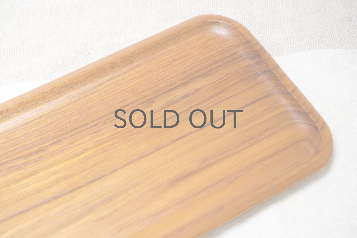 画像4: 北欧雑貨/チークトレイ/KARL HOLMBERG社製/45cm (4)