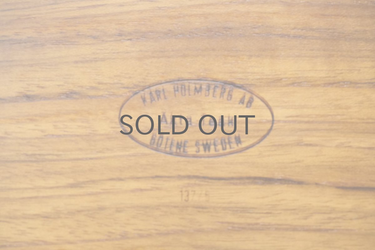 画像8: 北欧雑貨/チークトレイ/KARL HOLMBERG社製/45cm (8)