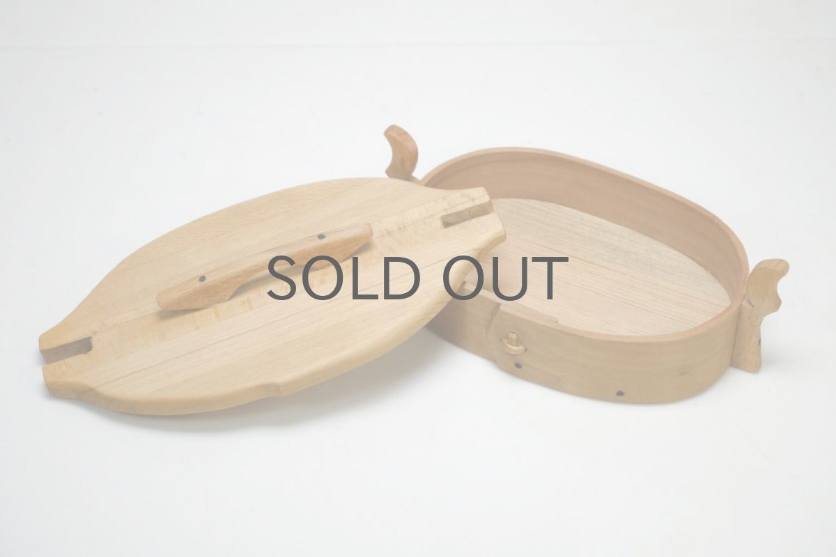 画像5: 北欧ビンテージ雑貨/北欧ハンドクラフト白樺小箱/スウェーデン製/No.3 (5)