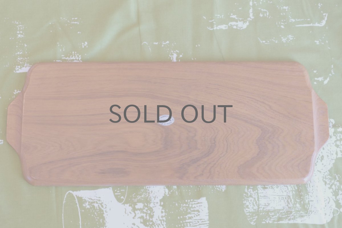 画像3: 北欧ビンテージ雑貨/チークトレイ/KARL HOLMBERG社製/55cm (3)