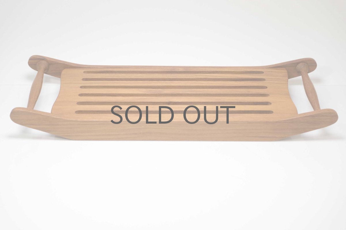 画像3: 北欧雑貨/スウェーデン/パン用カッティングボード/チーク (3)