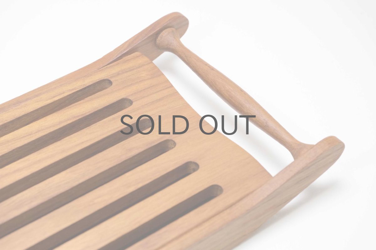 画像2: 北欧雑貨/スウェーデン/パン用カッティングボード/チーク (2)