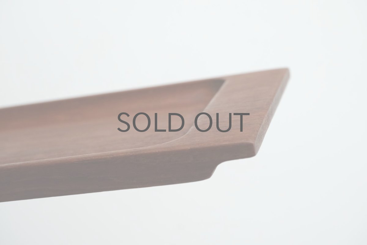 画像3: 北欧雑貨/チークトレイ/スウェーデン/スクエアーハンドル/45cm (3)