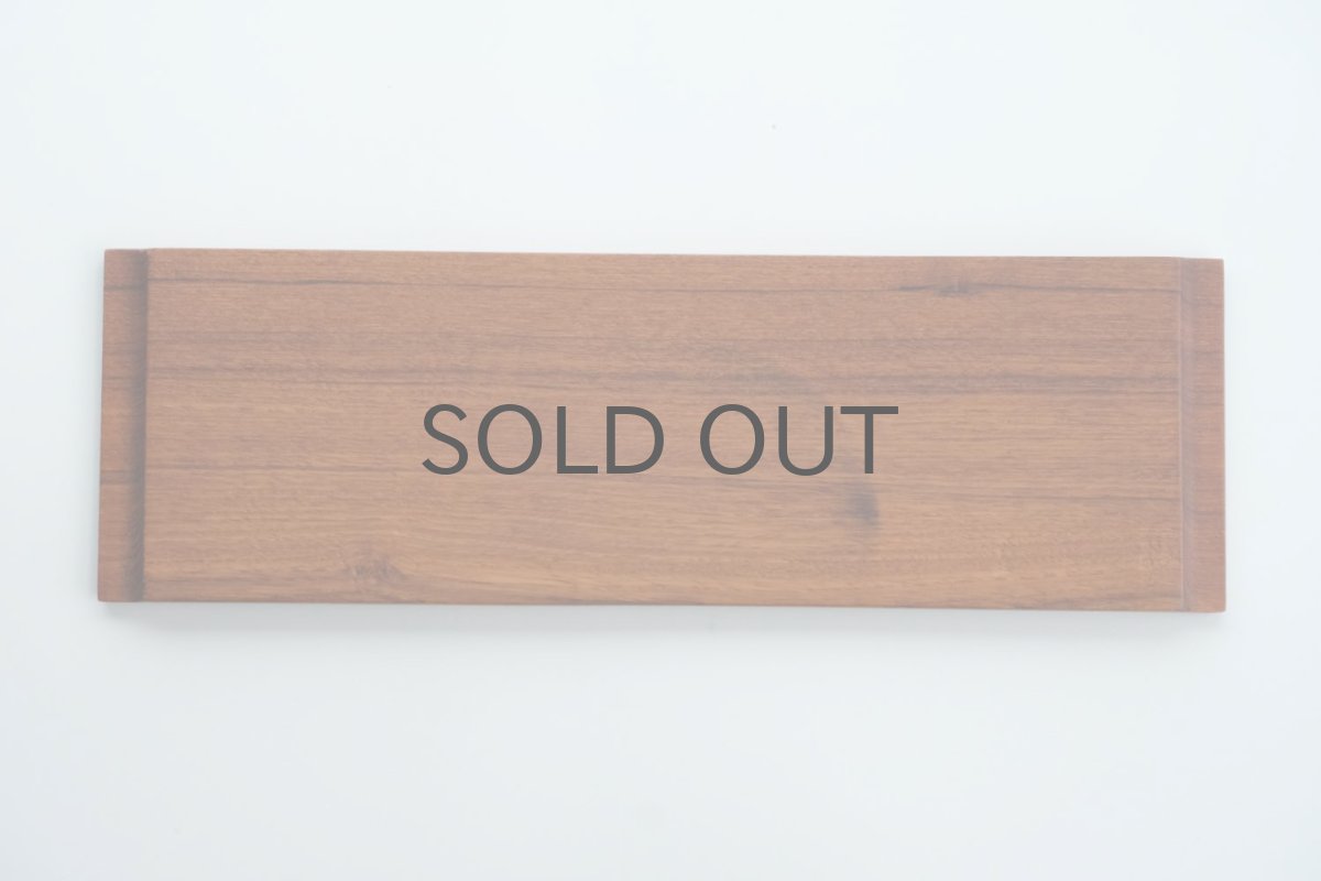 画像4: 北欧雑貨/チークトレイ/スウェーデン/スクエアーハンドル/45cm (4)