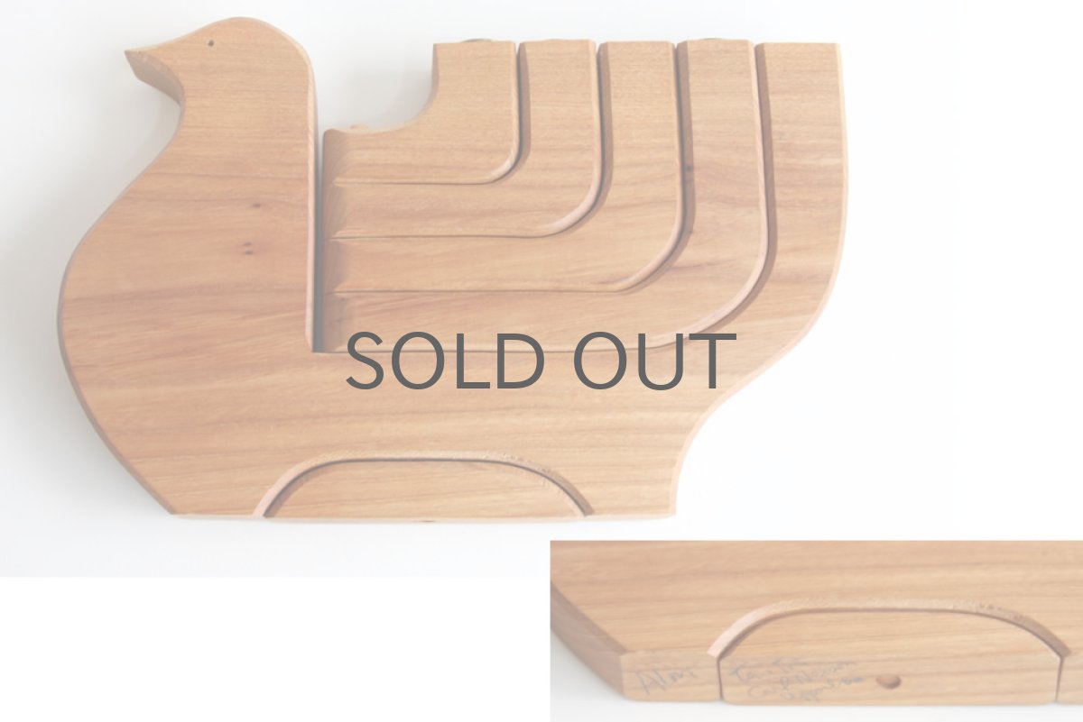 画像5: 木製キャンドルホルダー　バード　 (5)