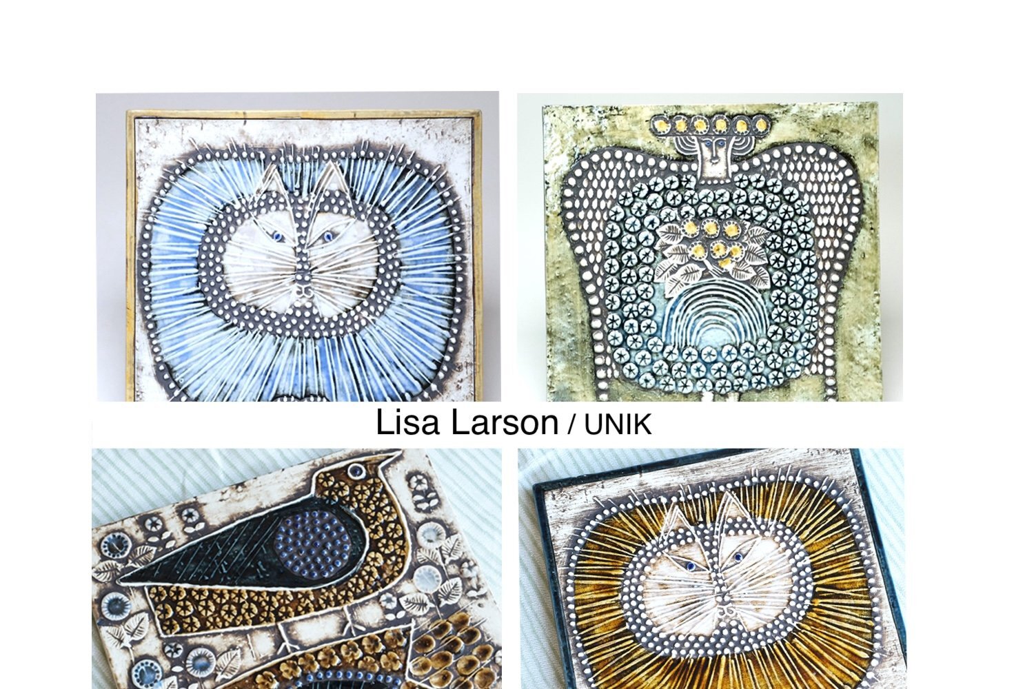 Lisa Larson/リサ・ラーソン/陶板