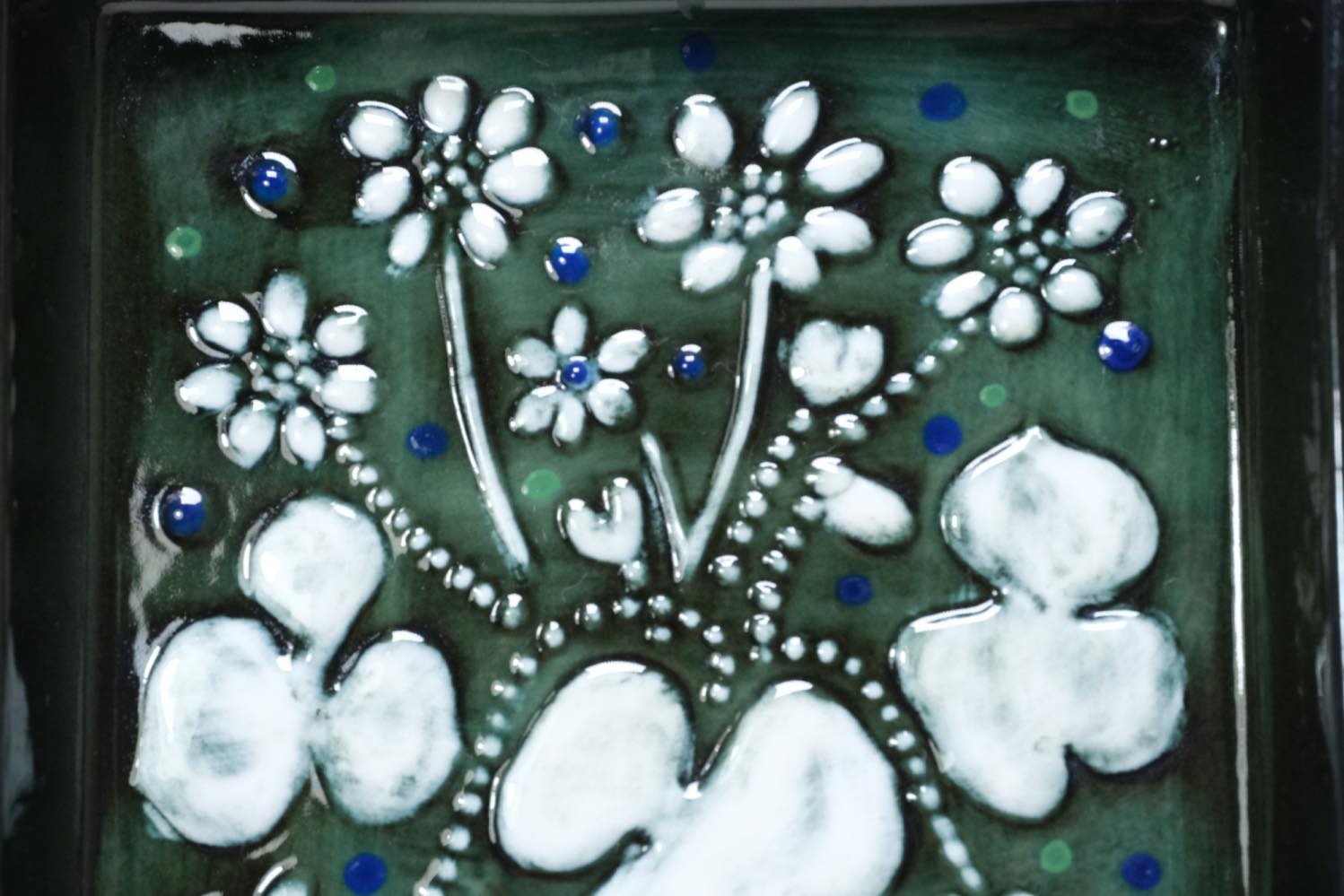 Rorstrand/ロールストランド/Sylvia Leuchovius/絵皿//陶板/花