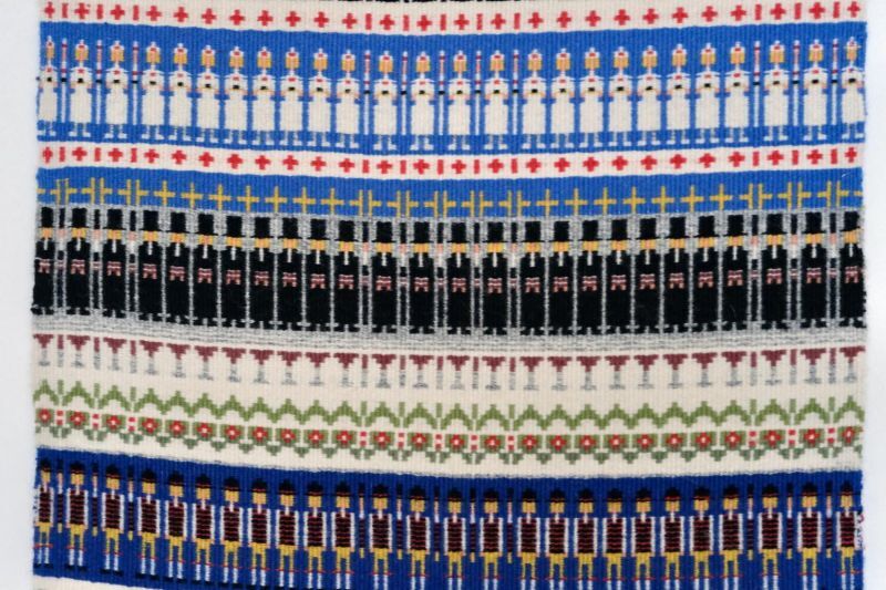 北欧ヴィンテージ スウェーデン製 ハンドメイド タペストリー