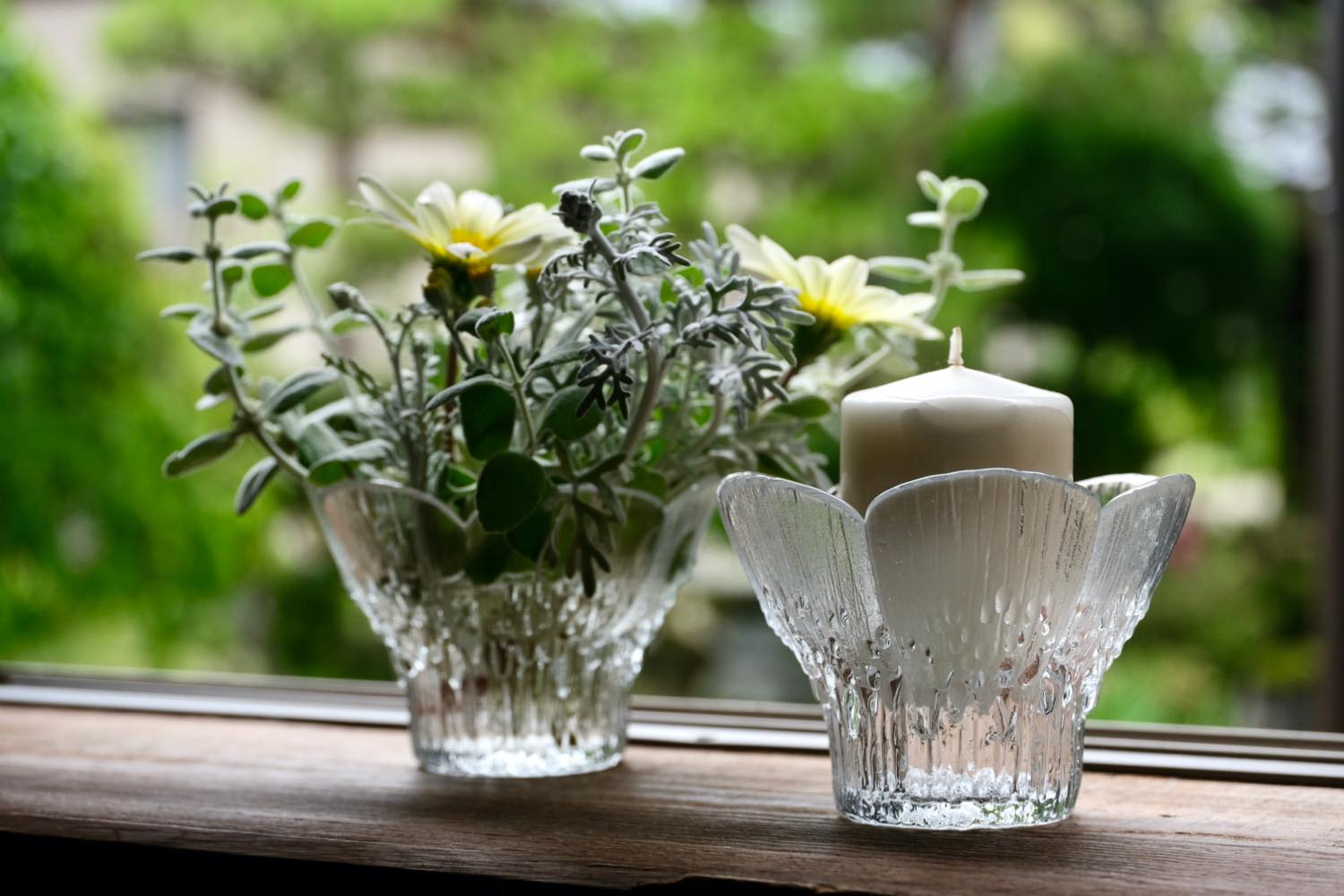 2個セット　フィンランド　リーヒマキ　花瓶、北欧　キャンドルホルダー