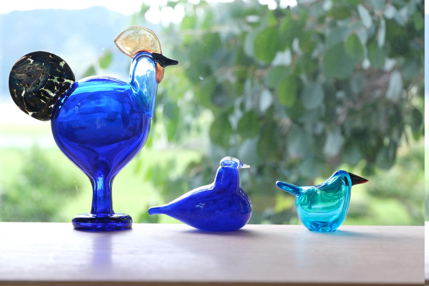 Blue finch  ブルーフィンチ　オイバトイッカ　iittala