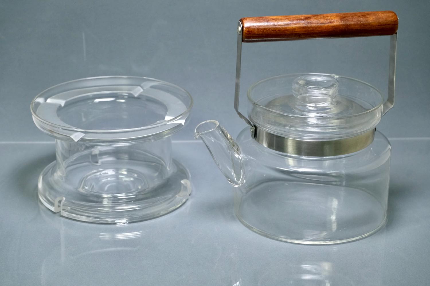 シグネ・ペーション・メリンデザインのハンドルポット＆ウォーマーセット